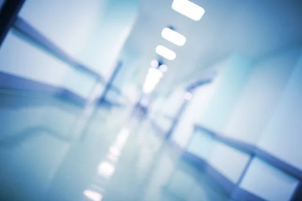 Abstract hospital hallway, unfocused background — Stock Photo, Image