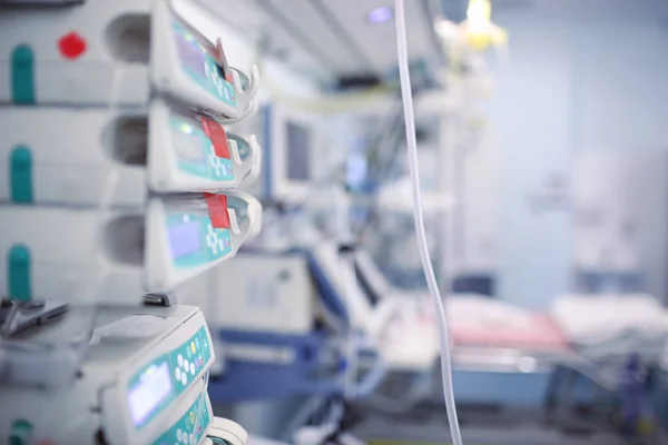 Icu-Station im Krankenhaus — Stockfoto