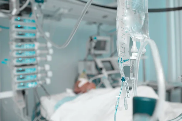 Medikamentöse Therapie im Icu — Stockfoto