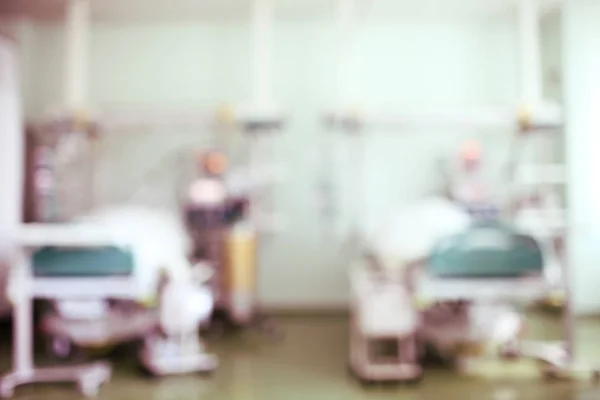 Critical care unit, unfocused background — Stock Photo, Image