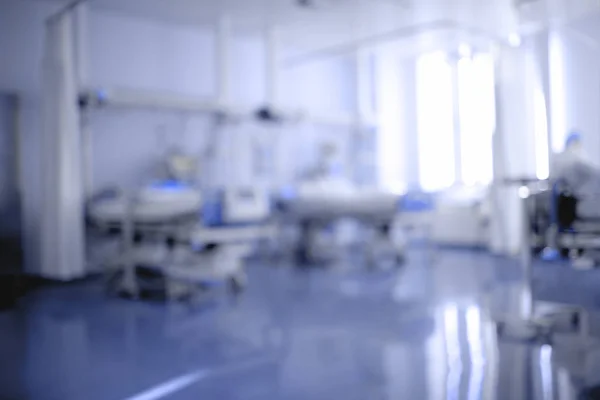 Critical care unit, unfocused background — Stock Photo, Image