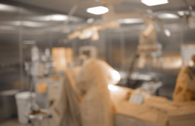 Çalışma cerrah cerrahi Tiyatrosu'nda odaklanmamış arka plan