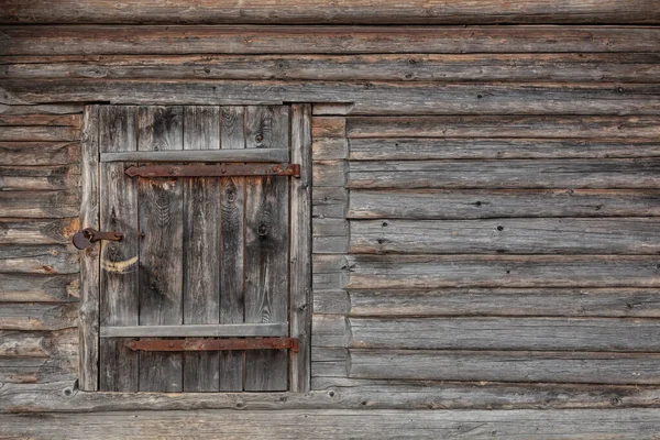 Stare Drewniane Drzwi Ścianie Domu Drewna Wejście Piwnicy Lub Piwnicy — Zdjęcie stockowe