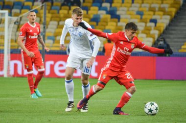 Kiev, Ukrayna - 19 Ekim 2016: Franco Cervi Uefa şampiyonu sırasında