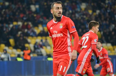 Kiev, Ukrayna - 19 Ekim 2016: Konstantinos Kostas Mitroglou Düriye