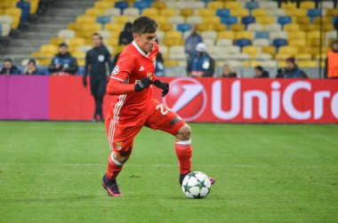 Kiev, Ukrayna - 19 Ekim 2016: Franco Cervi Uefa şampiyonu sırasında