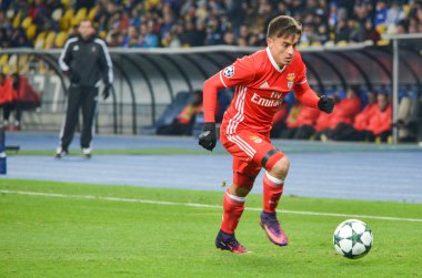 Kiev, Ukrayna - 19 Ekim 2016: Franco Cervi Uefa şampiyonu sırasında