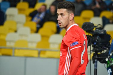 Kiev, Ukrayna - 19 Ekim 2016: Pizzi Uefa Şampiyonlar Le sırasında