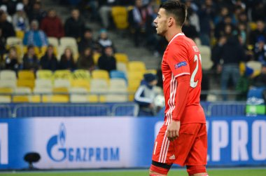 Kiev, Ukrayna - 19 Ekim 2016: Pizzi Uefa Şampiyonlar Le sırasında