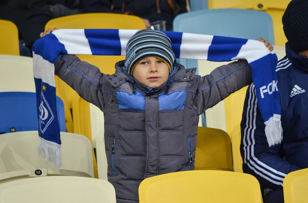 UEFA Champions League partido entre Dynamo Kiev vs SL Benfica —  Fotos de Stock