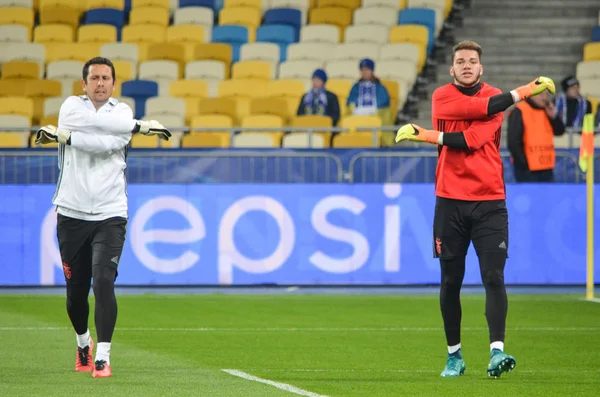 UEFA Champions League partita tra Dynamo Kiev vs SL Benfica — Foto Stock