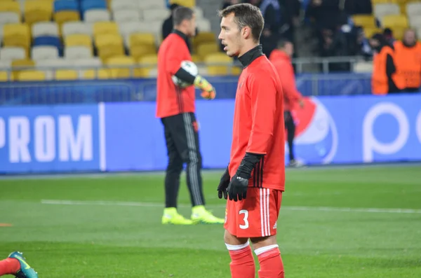 UEFA Champions League partido entre Dynamo Kiev vs SL Benfica — Foto de Stock