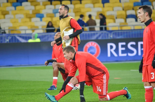 UEFA Champions League matchen mellan Dynamo Kiev vs Sl Benfica — Stockfoto