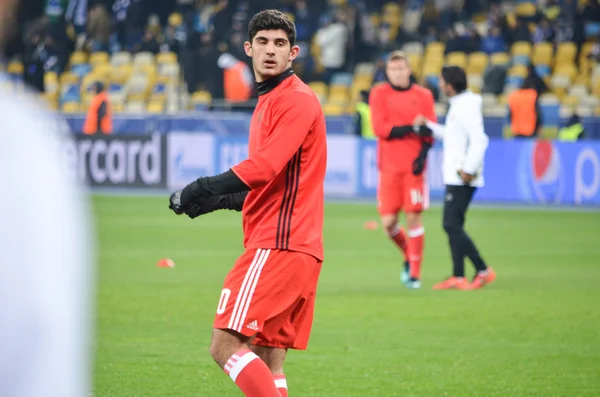 UEFA Champions League partido entre Dynamo Kiev vs SL Benfica — Foto de Stock