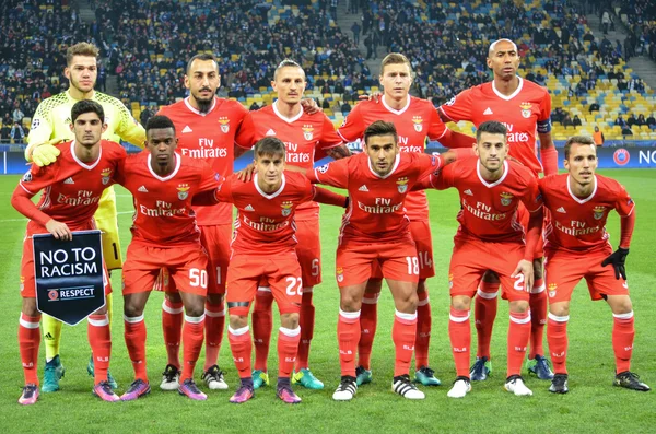 Dinamo Kiev vs Sl Benfica UEFA Şampiyonlar Ligi maçı — Stok fotoğraf