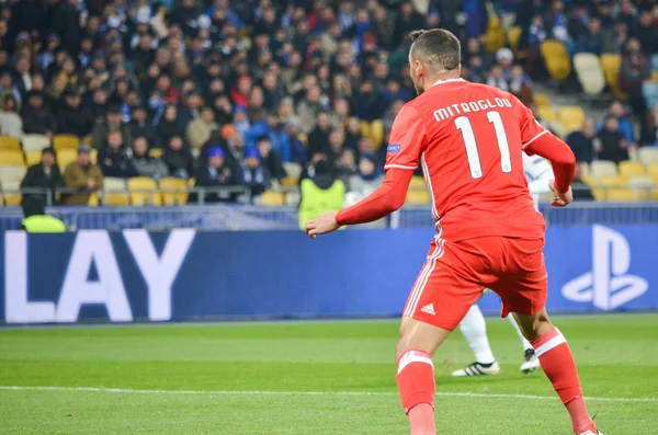 UEFA Champions League-wedstrijd tussen Dynamo Kiev versus Sl Benfica — Stockfoto