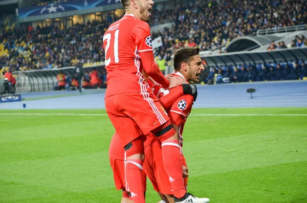 디나모 키예프 vs Sl 벤 피 카 사이 Uefa 챔피언 리그 경기 — 스톡 사진