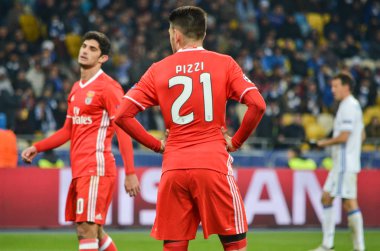 Kiev, Ukrayna - 19 Ekim 2016: Pizzi Uefa Şampiyonlar Le sırasında
