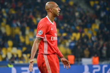 Kiev, Ukrayna - 19 Ekim 2016: Luisao Uefa Şampiyonlar L sırasında