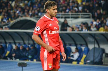 Kiev, Ukrayna - 19 Ekim 2016: Eduardo Salvio Uefa Ch sırasında