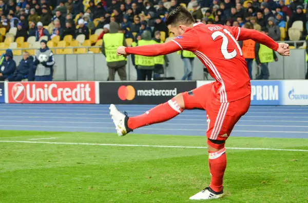 Utkání Ligy mistrů UEFA mezi vs Dynamo Kyjev Sl Benfica — Stock fotografie