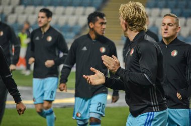  UEFA Avrupa Ligi maç grup sahne Zarya Lugansk vs Feyenoord Rotterdam