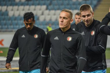 Odessa, Ukrayna - 03 Kasım 2016: Jens Toornstra U sırasında