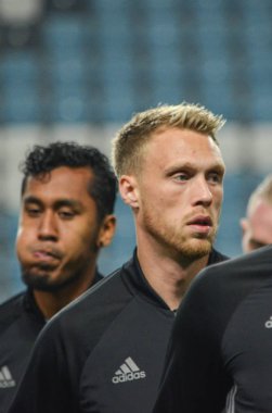 Odessa, Ukrayna - 03 Kasım 2016: Nicolai Jorgensen sırasında t