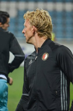 Odessa, Ukrayna - 03 Kasım 2016: Dirk Kuyt Uefa E sırasında