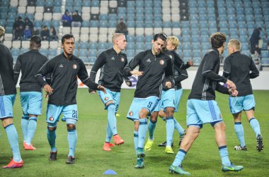  UEFA Avrupa Ligi maç grup sahne Zarya Lugansk vs Feyenoord Rotterdam