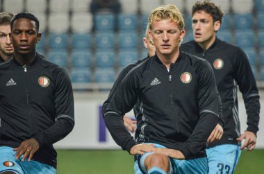  UEFA Avrupa Ligi maç grup sahne Zarya Lugansk vs Feyenoord Rotterdam