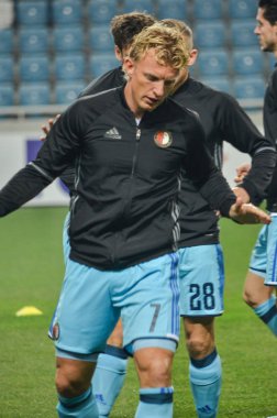  UEFA Avrupa Ligi maç grup sahne Zarya Lugansk vs Feyenoord Rotterdam
