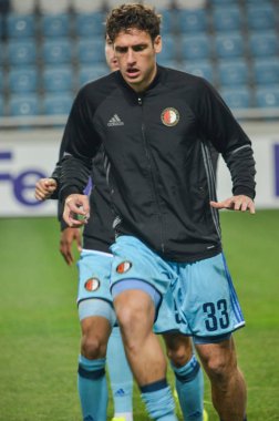  UEFA Avrupa Ligi maç grup sahne Zarya Lugansk vs Feyenoord Rotterdam