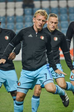  UEFA Avrupa Ligi maç grup sahne Zarya Lugansk vs Feyenoord Rotterdam