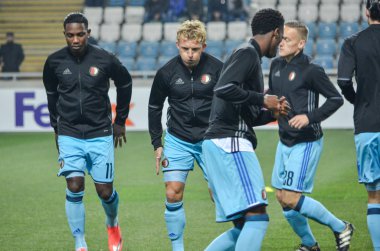  UEFA Avrupa Ligi maç grup sahne Zarya Lugansk vs Feyenoord Rotterdam