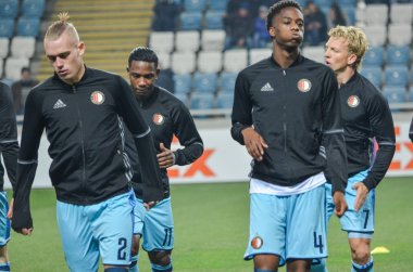  UEFA Avrupa Ligi maç grup sahne Zarya Lugansk vs Feyenoord Rotterdam