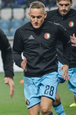  UEFA Avrupa Ligi maç grup sahne Zarya Lugansk vs Feyenoord Rotterdam