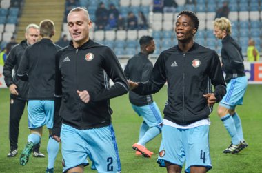  UEFA Avrupa Ligi maç grup sahne Zarya Lugansk vs Feyenoord Rotterdam