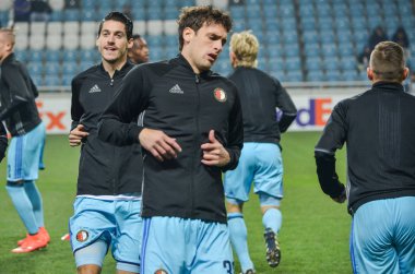  UEFA Avrupa Ligi maç grup sahne Zarya Lugansk vs Feyenoord Rotterdam