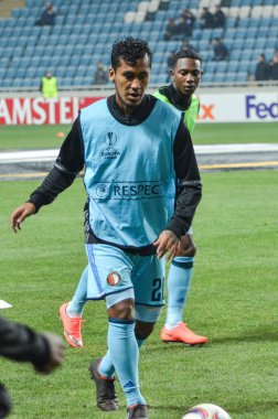  UEFA Avrupa Ligi maç grup sahne Zarya Lugansk vs Feyenoord Rotterdam