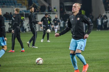  UEFA Avrupa Ligi maç grup sahne Zarya Lugansk vs Feyenoord Rotterdam