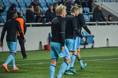  UEFA Avrupa Ligi maç grup sahne Zarya Lugansk vs Feyenoord Rotterdam