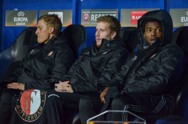  UEFA Avrupa Ligi maç grup sahne Zarya Lugansk vs Feyenoord Rotterdam