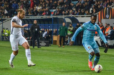  UEFA Avrupa Ligi maç grup sahne Zarya Lugansk vs Feyenoord Rotterdam