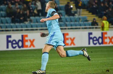 Odessa, Ukrayna - 03 Kasım 2016: Jens Toornstra U sırasında