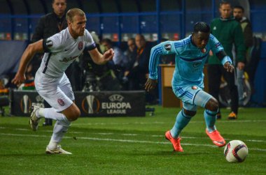  UEFA Avrupa Ligi maç grup sahne Zarya Lugansk vs Feyenoord Rotterdam