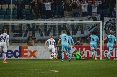  UEFA Avrupa Ligi maç grup sahne Zarya Lugansk vs Feyenoord Rotterdam