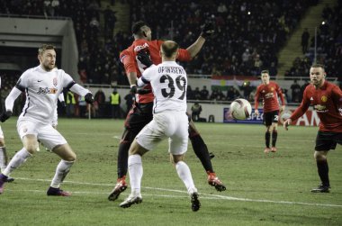 Zarya Lugansk vs Manchester United Şampiyonlar Ligi maçı