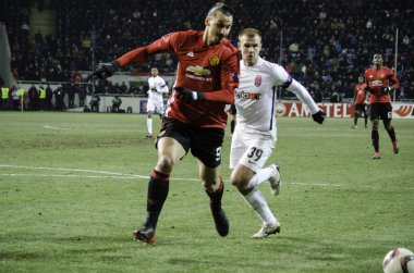 Zarya Lugansk vs Manchester United Şampiyonlar Ligi maçı