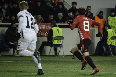 Zarya Lugansk vs Manchester United Şampiyonlar Ligi maçı